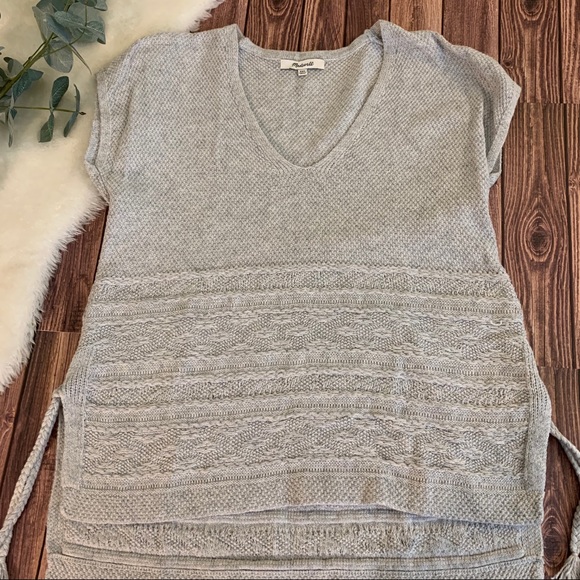 Madewell Sailsport Grey Sleeveless Sweater Vest - Picture 4 of 10